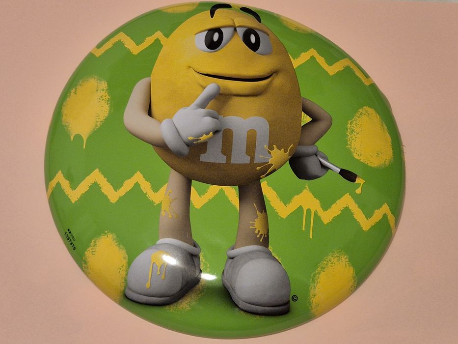 M&Ms pokrywka od puszki