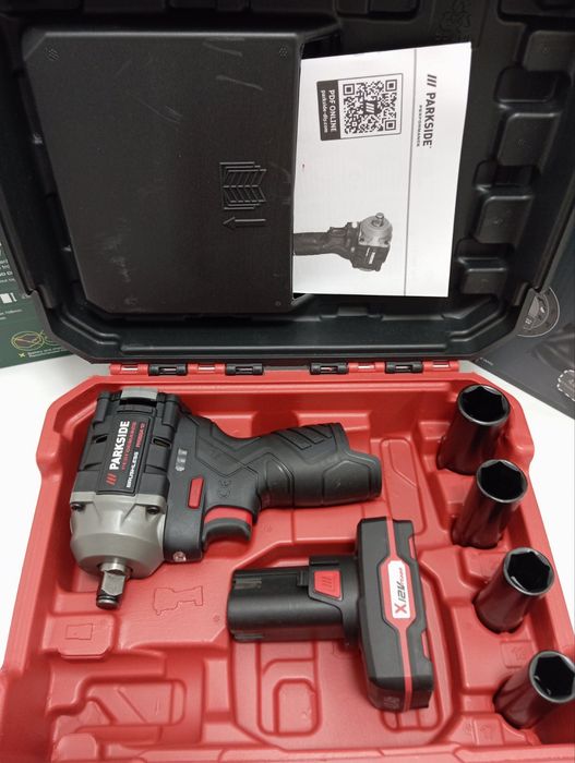 Акумуляторн ударний гайковерт Parkside PPDSSA 12, Гайковерт парксайд