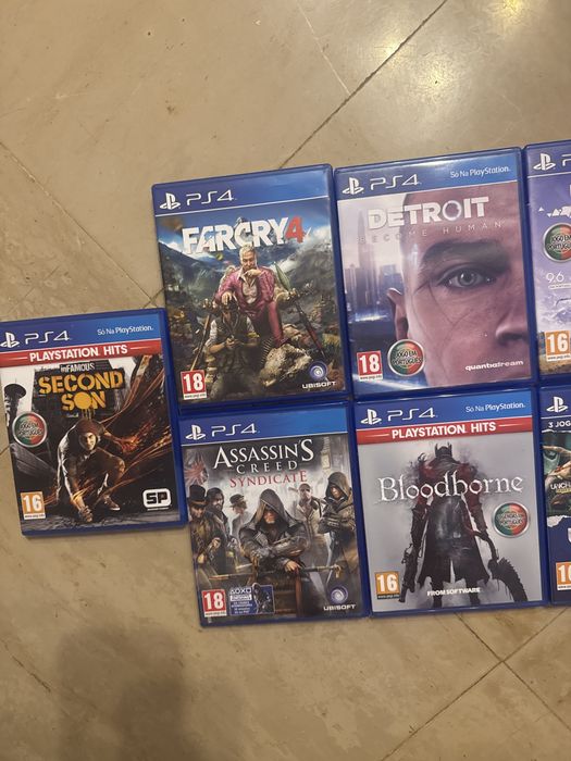 Conjunto de jogos ps4