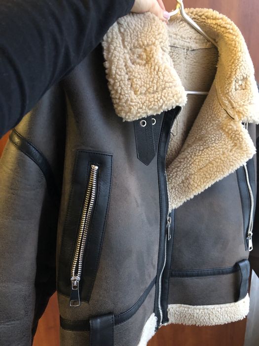 Дублёнка женская(укороченная) s/m