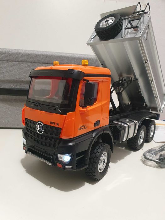 Cieżarówka 6x6 zdalnie sterowana RC HUINA 1598 nowa solidna 1/18