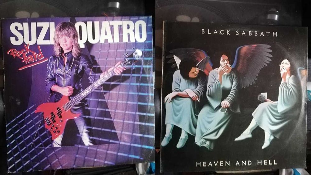 Lote de 8 Discos Vinil 12" Hard Rock