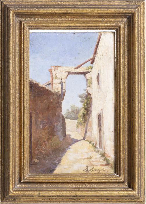 Pintura - Sofia de Souza - Entre quintas - assinada