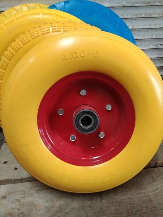 Колеса на тачку, колеса без камерные, колеса пенополиуритановые: 700 ...