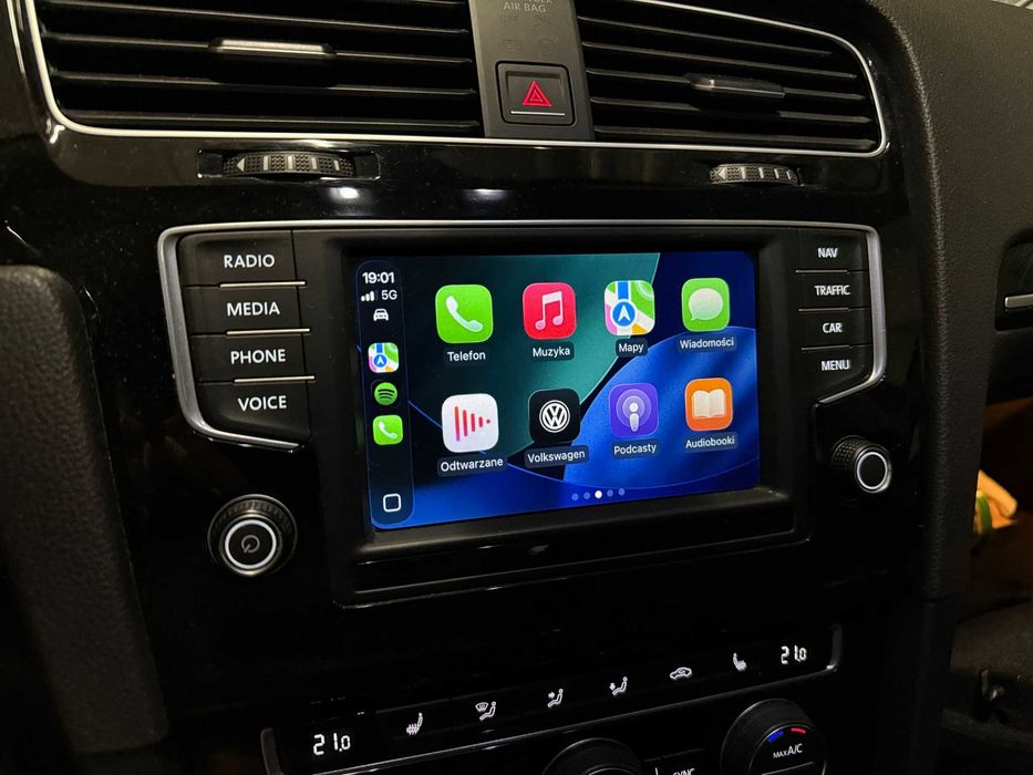 ZDALNA AKTYWACJA - Carplay Android Auto VW Audi Skoda Seat Cała Polska