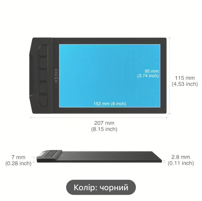 Графічний планшет XENX X1-640