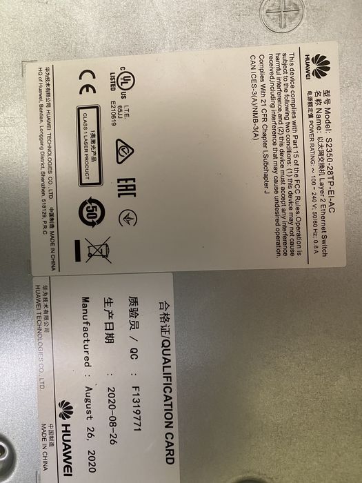 Продам Huawei S2350-28TP-EI