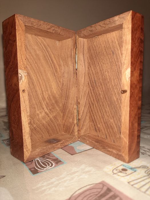 Деревянная резная шкатулка ручная работа 13×7×4,5 см сандаловое дерево