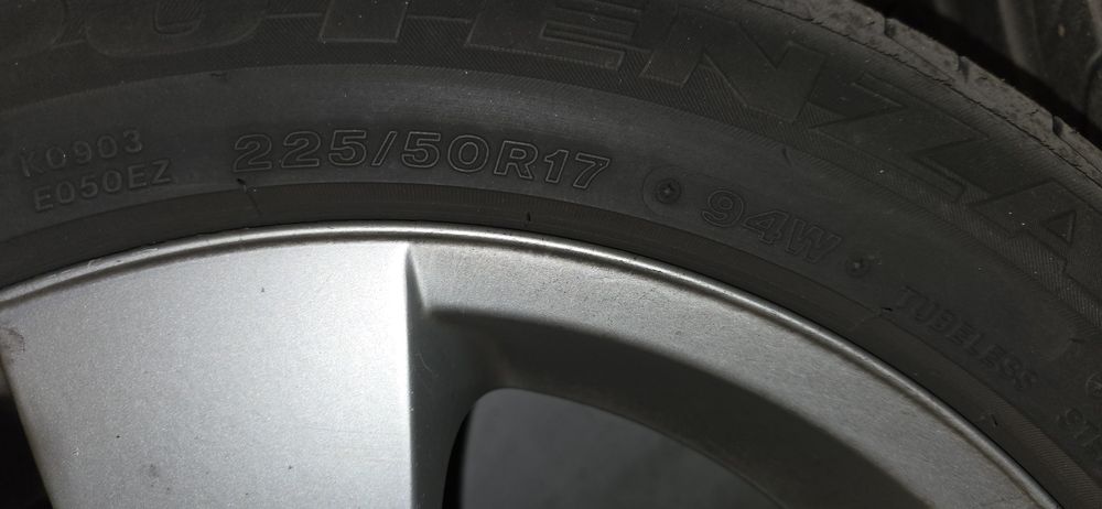 Jantes bmw 17 com pneus run flat