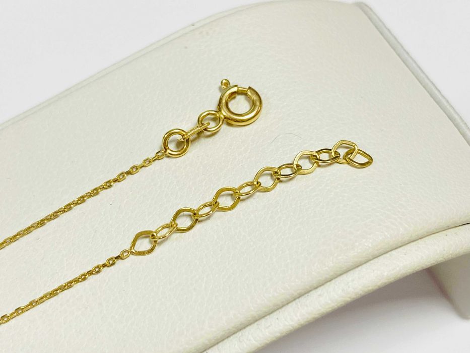 Łańcuszek złoty | 585| 1,54g | 42,5-45cm | Celebrytka | Używany