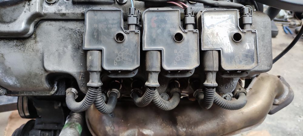 Części Silnik Mercedes m112 v6 m113 v8 alternator rozrusznik cewki