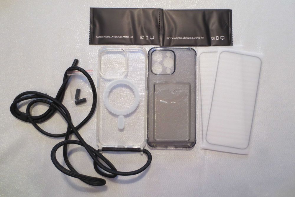 Etui iPhone 15 pro max magnetyczne + 2 szkła