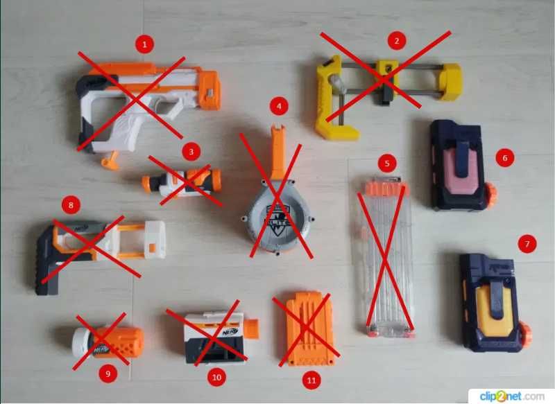 Магазини для водяних бластерів NERF Super Soaker