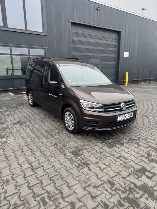 VW Caddy 150km automat DSG maxi 7 osób salon PL Long 2.0TDI