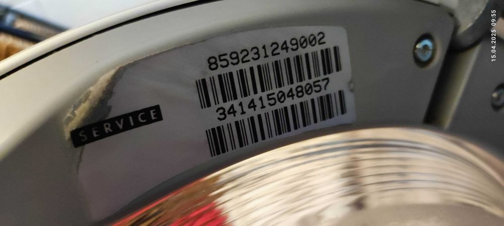 Pralka Whirlpool AWSP 61212P 6kg 6ty zmysł czysta oś do wymiany