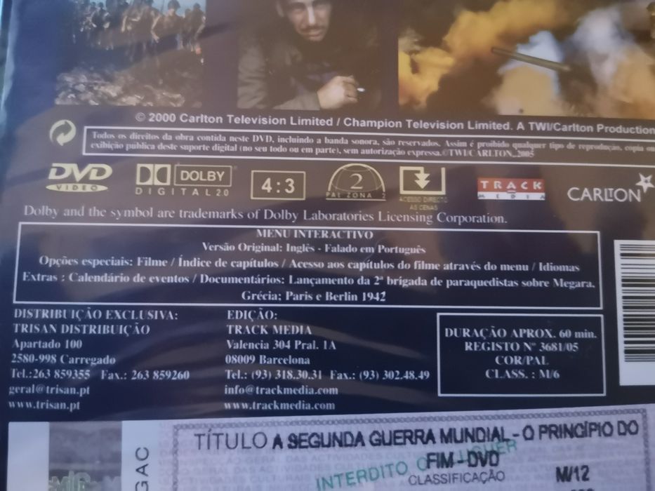 Segunda guerra mundial - Colecção nova completa em DVD
