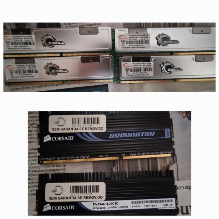 Componentes e acessórios para computador