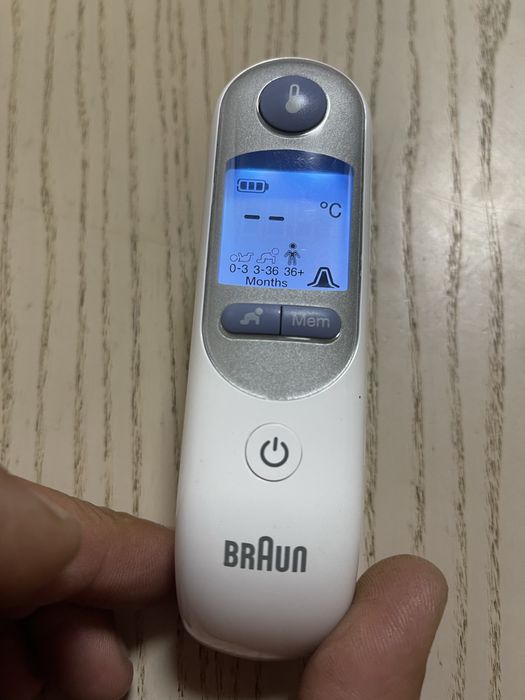 Термометр braun termoscan 7+