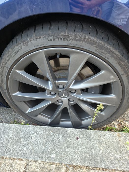 Jantes 21 Twin Turbine Tesla Model S 5x120