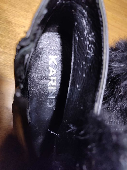 Stylowe botki KARINO  jesień-zima damskie rozm. 39 - Nowe