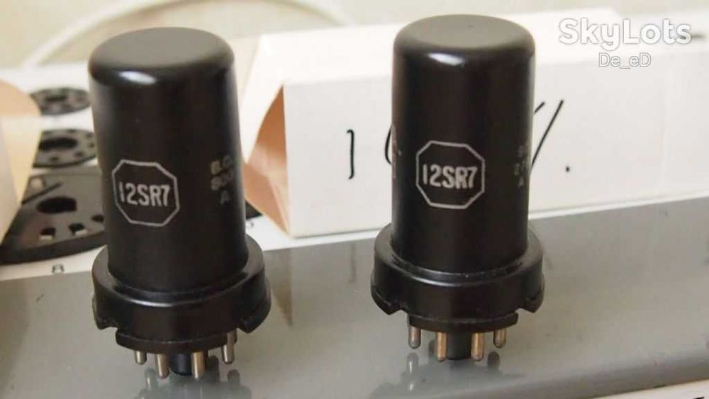Радиолампа 12SR7 RCA