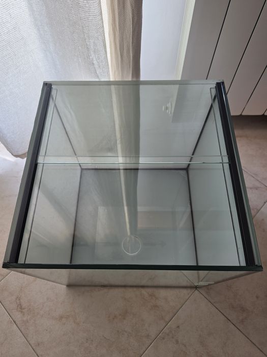 Aquário Cubo 40 X 40 X 40 cm (64 Litros) com Tampas de Vidro