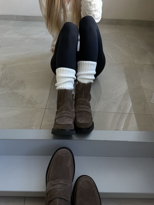 Чоботкі чоботи сапожки Massimo Dutti 38р