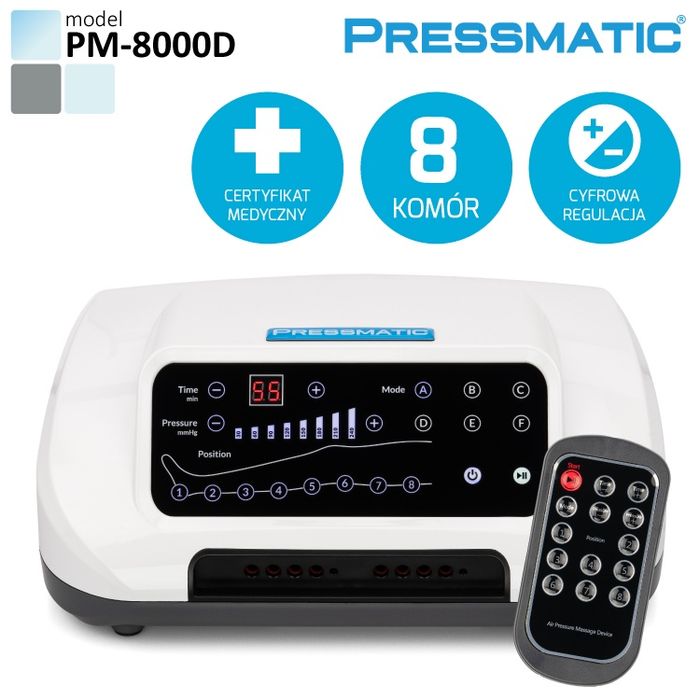 Pressmatic 8 komór masażer
