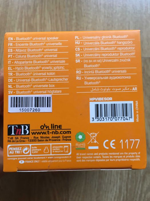 Coluna Bluetooth Remix TnB - 3H (NOVA)