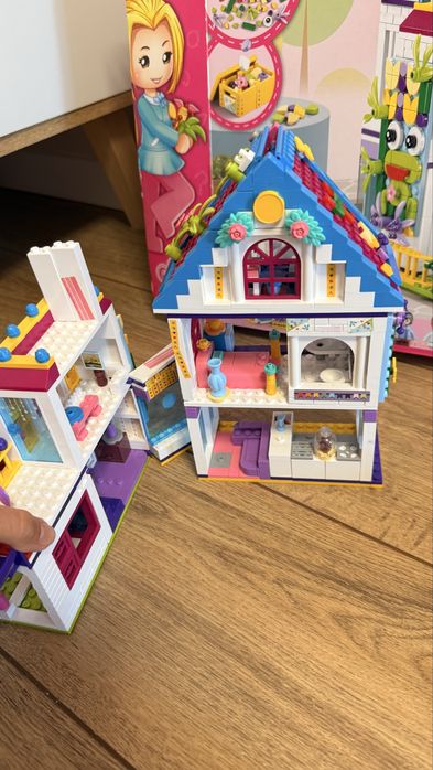 Конструктор sluban домик вилла 730 деталей + карета