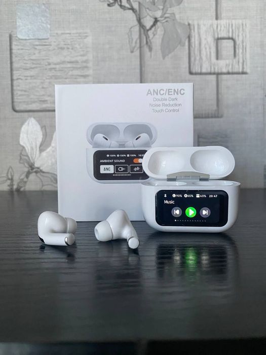 Бездротові навушники AirPro 2 з дисплеєм беспроводные наушники