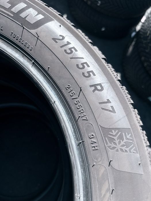 215 55 17 Michelin Alpin 6 90% 2023 Шини Зима