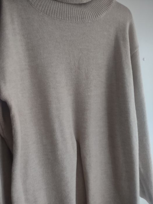 Golf długi nowy wełniano akrylowy