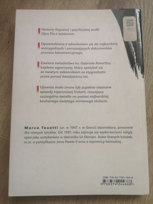 Marco Tosatti "Ojciec Pio i Szatan"