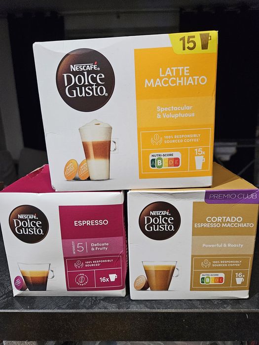 Zestaw kapsułki dolce gusto 3 opakowania