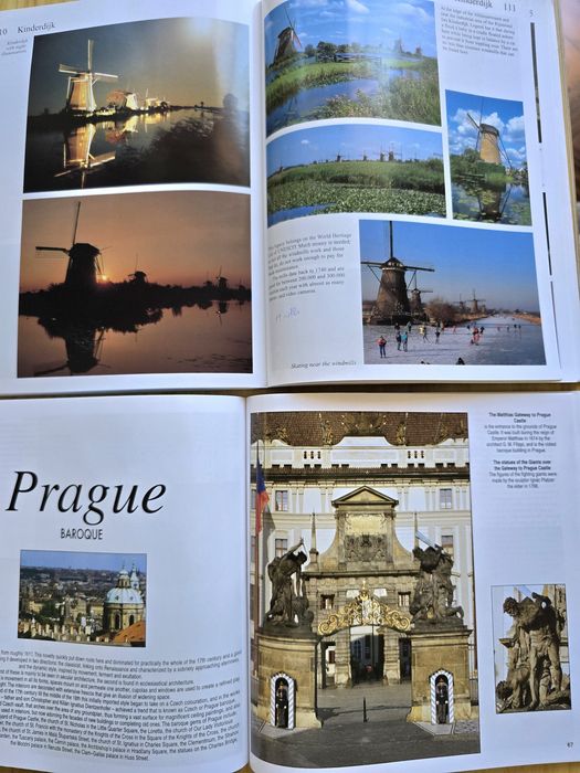 Livros sobre Holanda e Praga