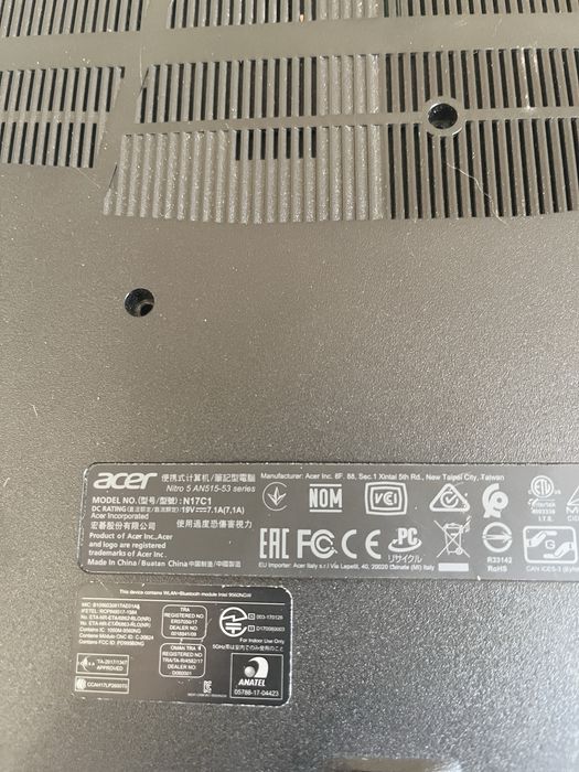 Acer Nitro 5 An-515-53