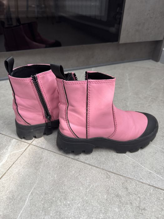 Ботінки, чоботи демісезонні Zara 33 устілка 21,5см
