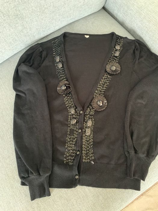 Sweter Kardigan Cekiny