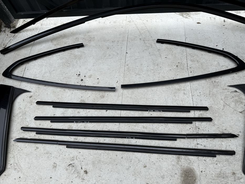 Антихром bmw 3 GT f34 shadow line m paket накладки Розборка