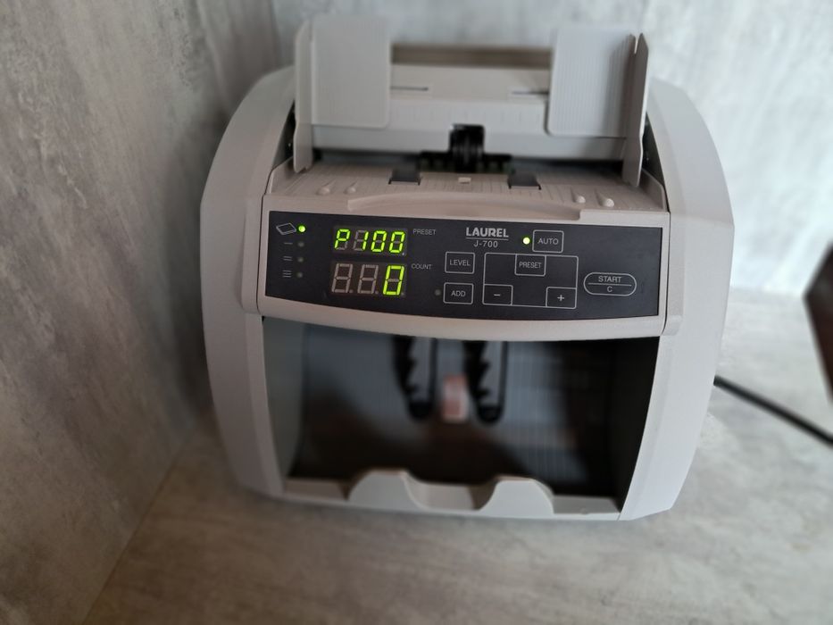 Laurel J-700 Лічильник банкнот. Машинка для счёта денег. Счётчик денег