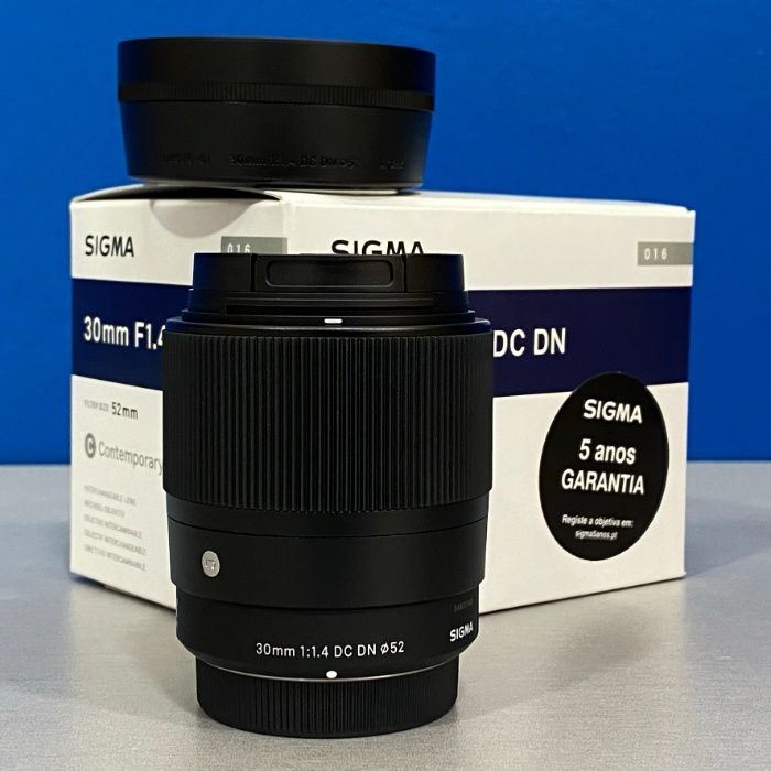Sigma 30mm f/1.4 DC DN | MFT - Micro 4/3 | NOVA | 5 ANOS DE GARANTIA
