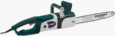 Электропила цепная Зенит ЦПЛ-406/2800 Профи, пила электрическая