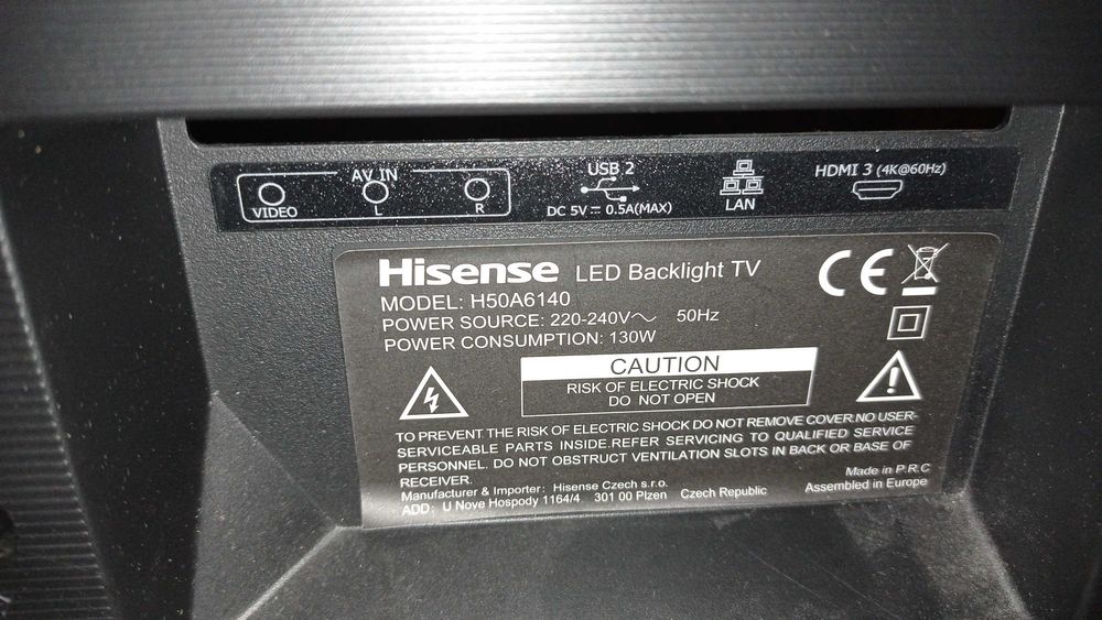 TV LCD LED Hisense Smart tv 50 polegadas