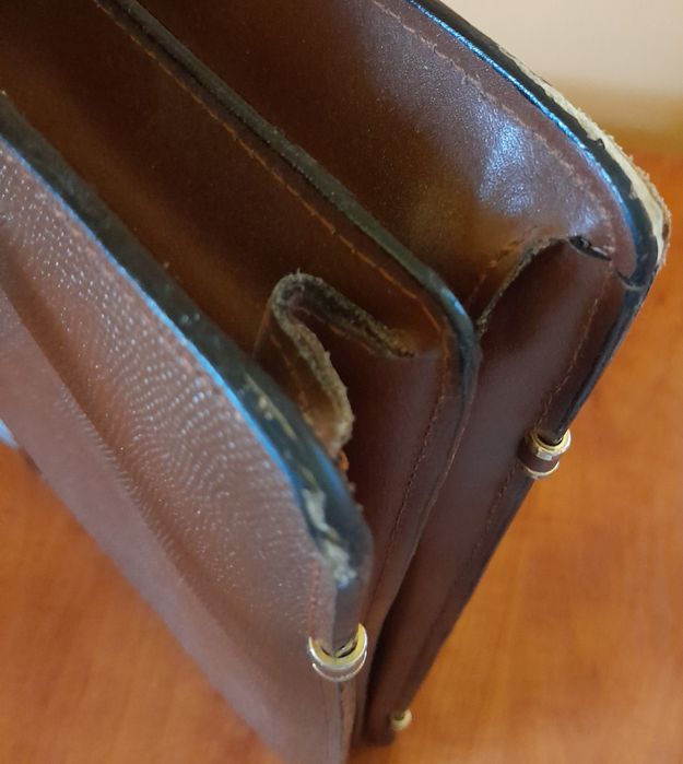 Aktówka męska brązowa