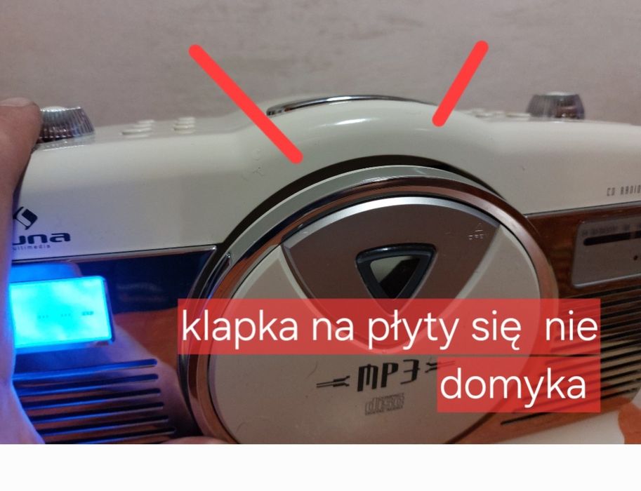 Radioodtwarzacz Auna retro  MP3/CD/USB