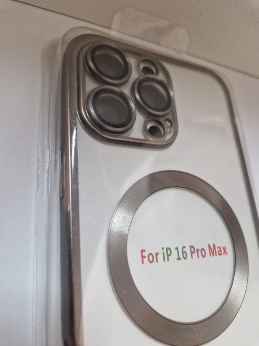Metallic Magsafe Case do Iphone 16 Pro Max Tytan