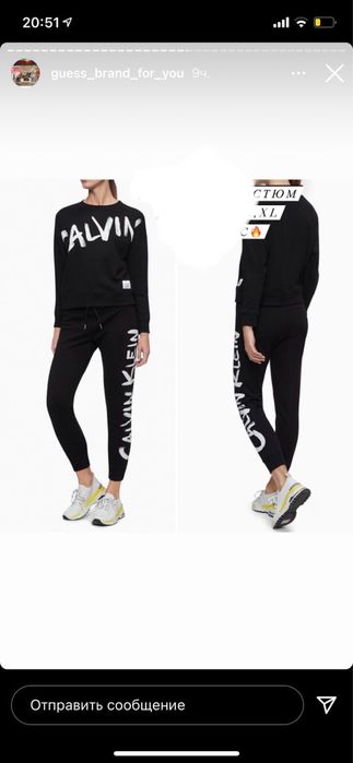 Жіночий костюм Calvin Klein Оригінал р M-L