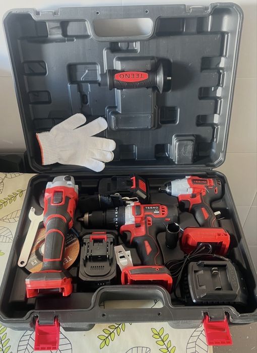 Kit Ferramentas a bateria NOVO