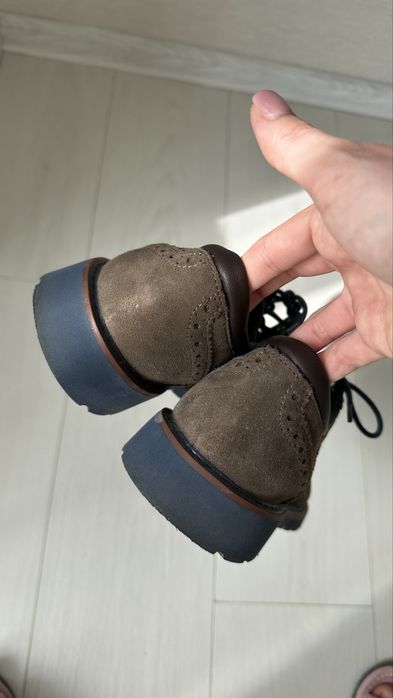 Замшеві туфлі GEOX чоловічі